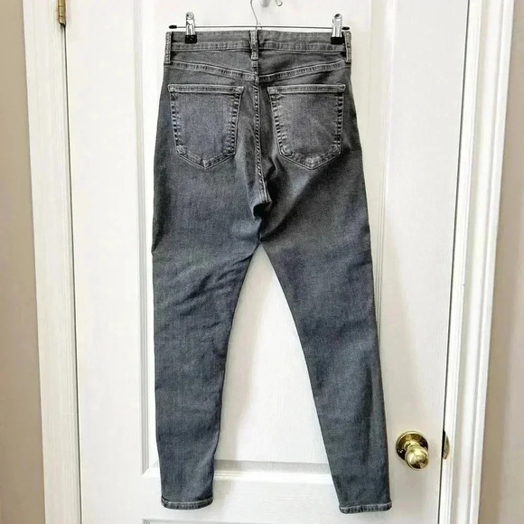 Topshop Jamie Skinny Jeans High Rise Ankle Cropped Dark  Grey Size 26 NWT - Picture 6 of 16
